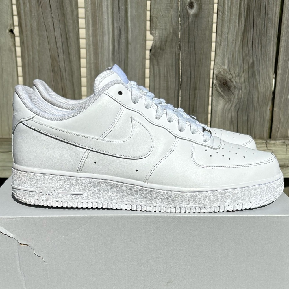 COPY - Men’s Nike Air Force 1 Size 11 All White Basketball Sneaker